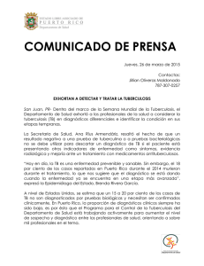 COMUNICADO DE PRENSA - Departamento de Salud de Puerto Rico