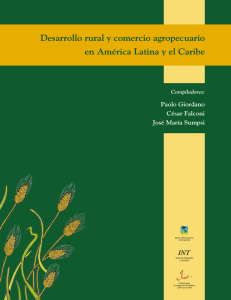 Desarrollo rural y comercio agropecuario en América Latina y el