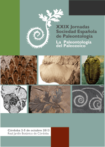 XXIX Jornadas de Paleontología