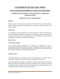 Documento de Giras Estación Terrena de CNT en la ciudad de Quito