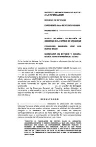 Instituto Veracruzano de Acceso a la Información y de Protección de