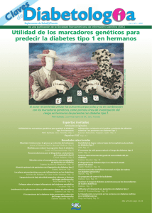 Utilidad de los marcadores genéticos para predecir la diabetes