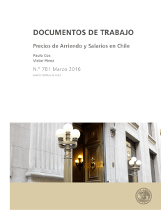 documentos de trabajo - Banco Central de Chile