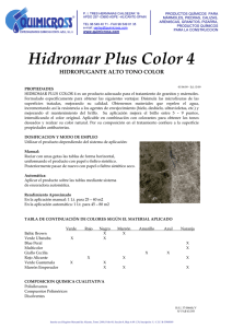 Hidromar Plus Color 4