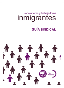 Guía Sindical para trabajadores y trabajadoras inmigrantes