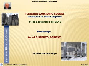 COMITÉ DE EDUCACIÓN MÉDICA - Fundación Sanatorio Guemes