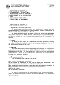 plan parcial sector a - Ajuntament de Xirivella