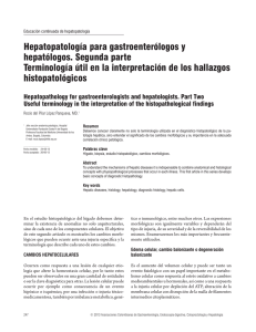 Hepatopatología para gastroenterólogos y hepatólogos. Segunda