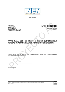 NTE INEN 2496 - Servicio Ecuatoriano de Normalización
