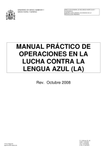 manual práctico de operaciones en la lucha contra la lengua