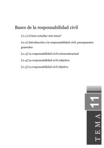 Bases de la responsabilidad civil