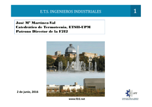 Experiencias de la ETSI de Industriales en el ámbito del vehículo
