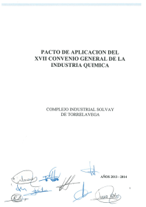 pacto de aplicacion del xvii convenio general de la