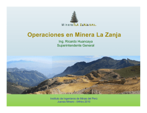 presentación - Instituto de Ingenieros de Minas del Perú