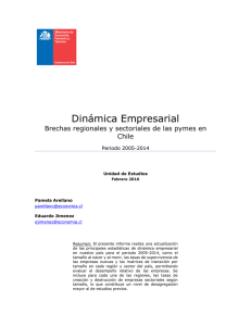 Boletín Dinámica Empresarial 2005-2014