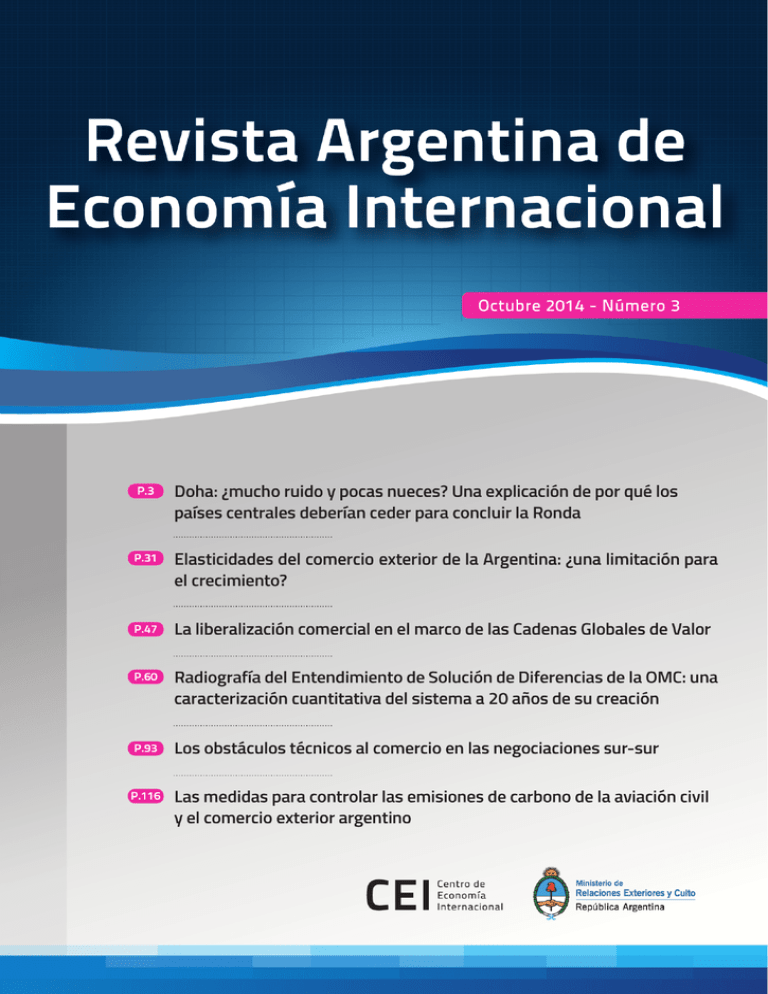 Revista Argentina De Economía Internacional