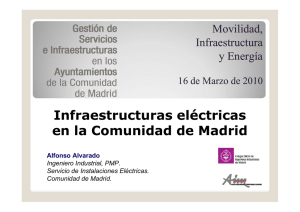 Infraestructuras eléctricas en la Comunidad de Madrid