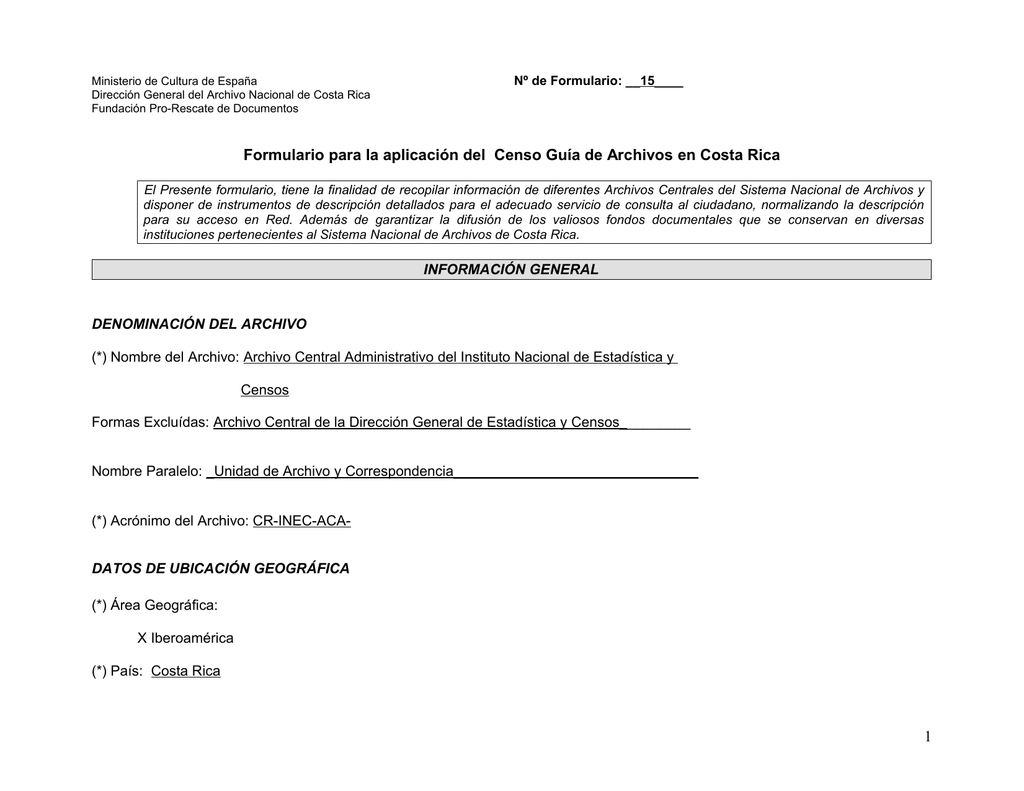 Instituto Nacional de Estadística y Censos