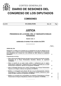 Diario de Sesiones - Congreso de los Diputados
