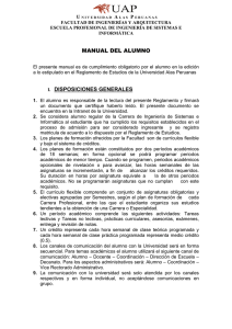 Reglamento del Alumno - Universidad Alas Peruanas