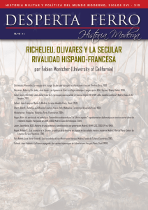Richelieu contra Olivares. Francia en la Guerra de