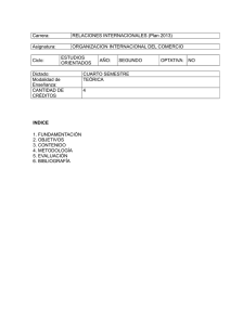 Organización Internacional del Comercio