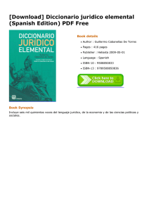 [Download] Diccionario juridico elemental (Spanish Edition