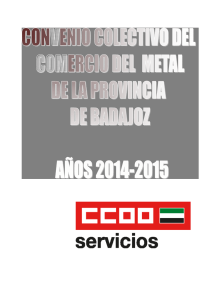 Convenio Comercio Metal Badajoz