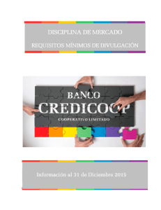 31/12/2015 - Banco Credicoop