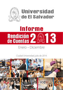 Informe - Universidad de El Salvador