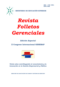 Revista Folletos Gerenciales - CETED