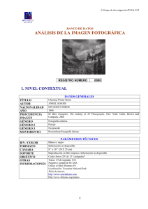 Análisis Ansel Adams - Análisis de Fotografía