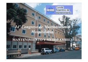 14º Congreso de Mantenimiento Hospitalario.