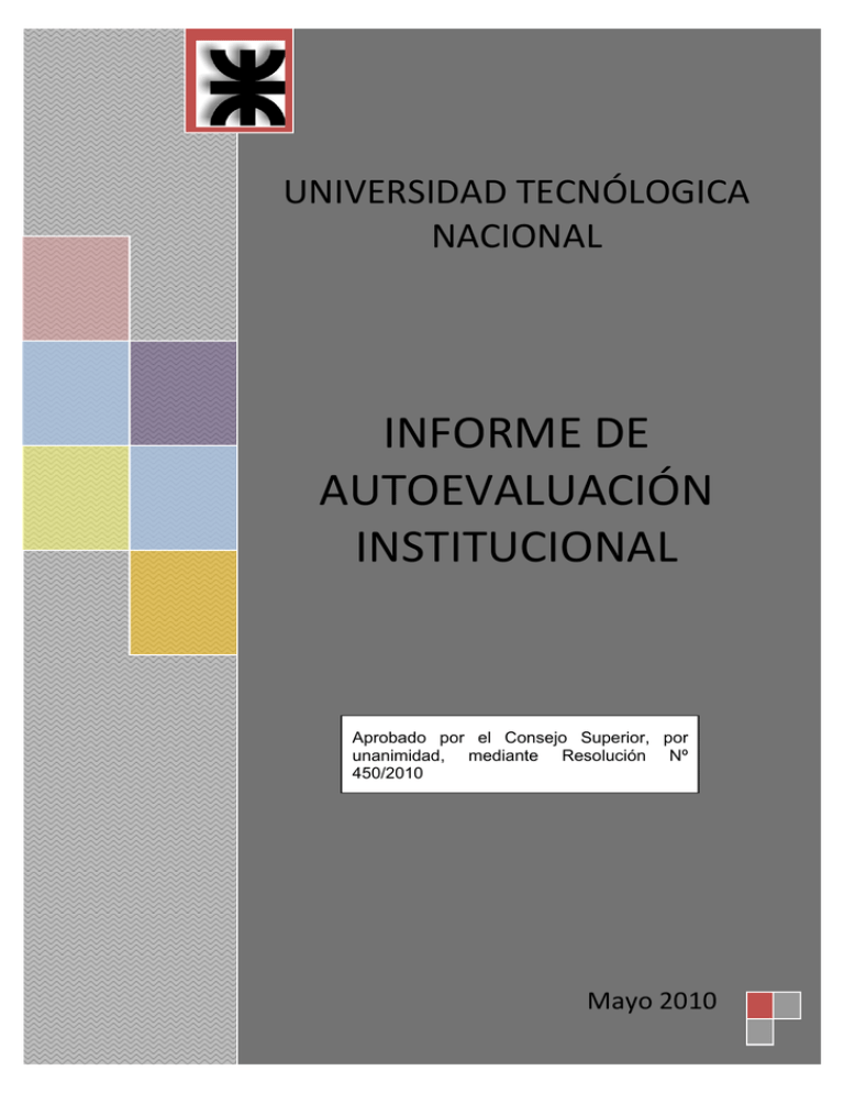 Informe De Autoevaluación Institucional 4383