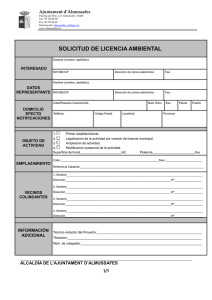 Licencia Ambiental (Calificada