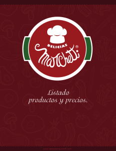 Listado digital - Delicias Marchetti