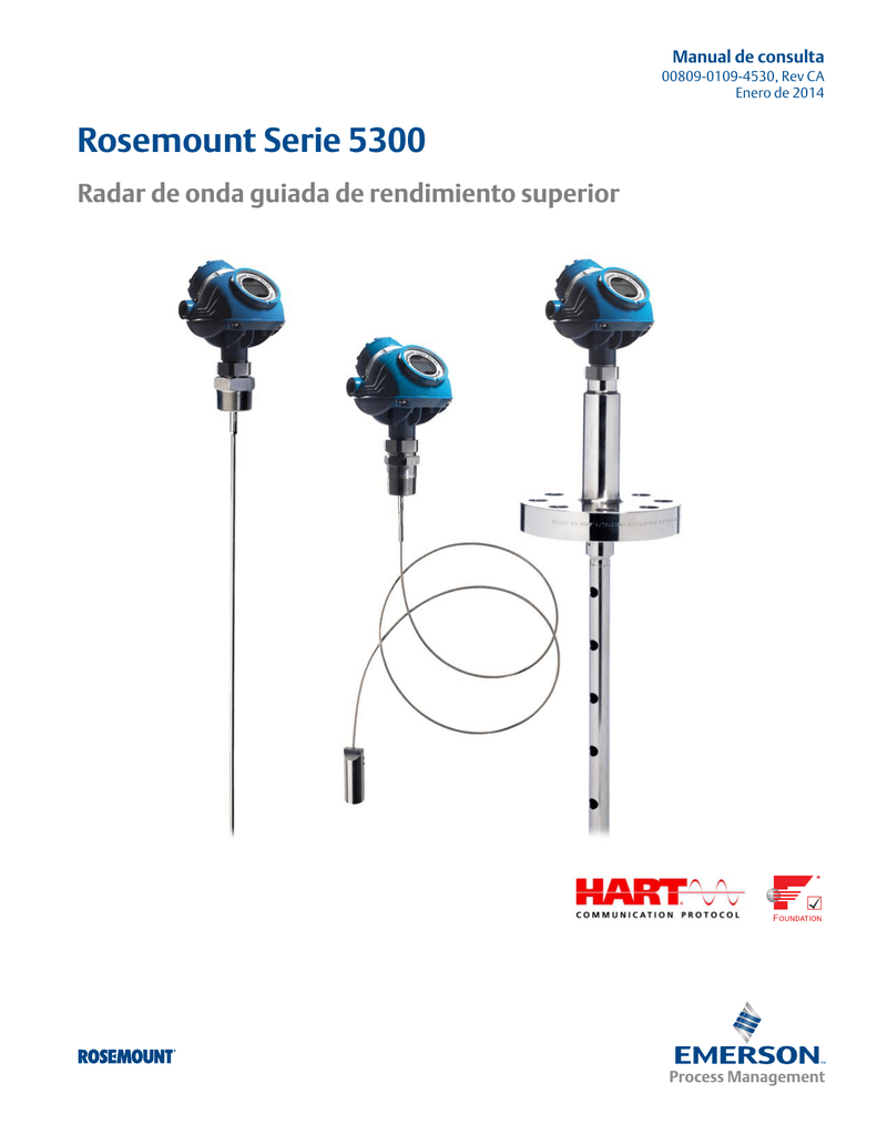 Rosemount Serie 5300 Radar de onda guiada de rendimiento