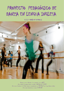 proyecto pedagógico de danza en lengua inglesa