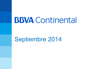 Diapositiva 1 - BBVA Continental