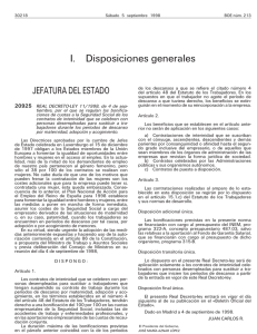 Real Decreto Ley 11/1998