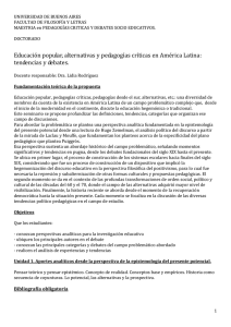 Programa - Posgrado - Universidad de Buenos Aires