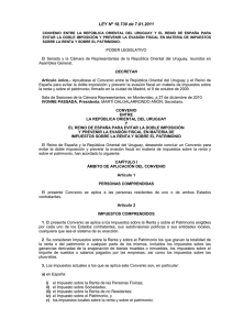 LEY Nº 18.730 de 7.01.2011 - Ministerio de Economía y Finanzas