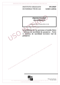 pu unit 1240-1:2016 proyecto unit en consulta