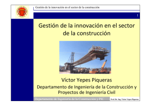 Gestión de la innovación en el sector de la construcción