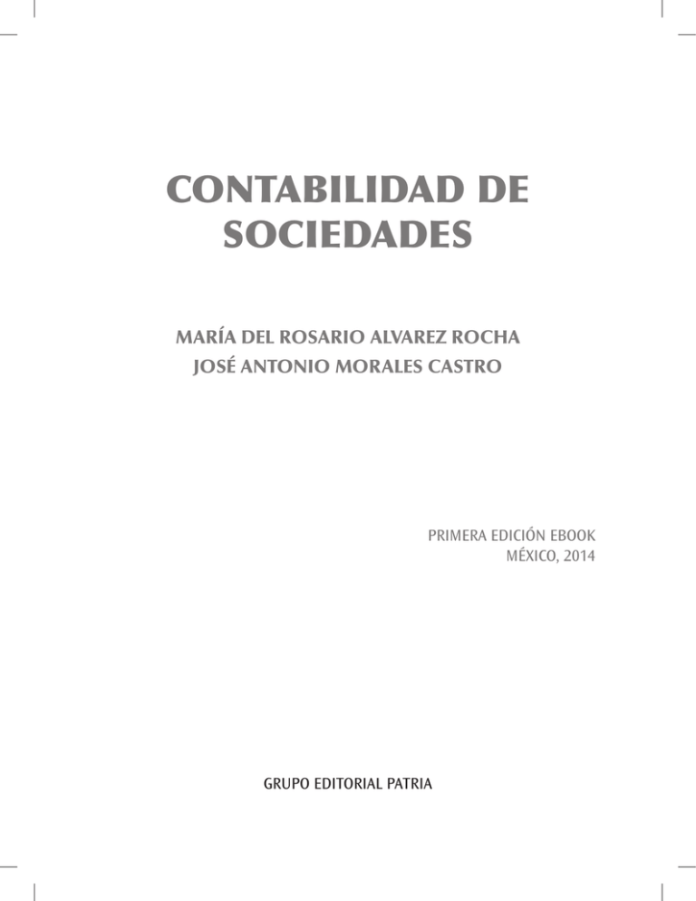 Contabilidad De Sociedades