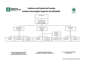 Instituto Tecnológico Superior de Valladolid Gobierno del