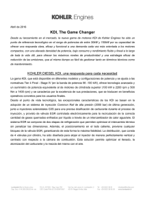 KDI, The game changer_ES
