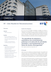 BT (en español), Líder Mundial de Telecomunicaciones
