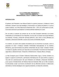 Informe al Congreso - Presidencia de la República de Colombia