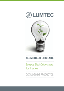 Catálogo Lumtec
